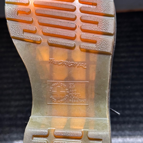 1461 Black Smooth Leather Oxfords- Women’s Size 8 - Picture 11 of 12